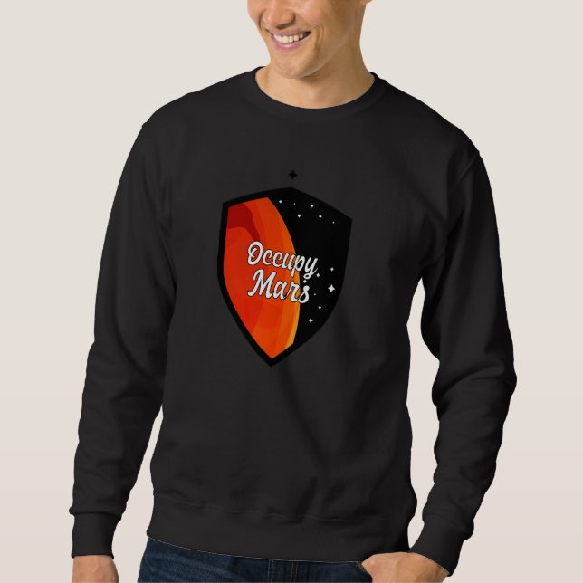 Sudadera Occupy Mars (Anverso)