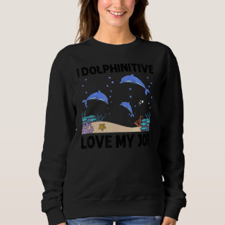 Sudadera Ocean Scientist for Marine Science and Dolphin Des