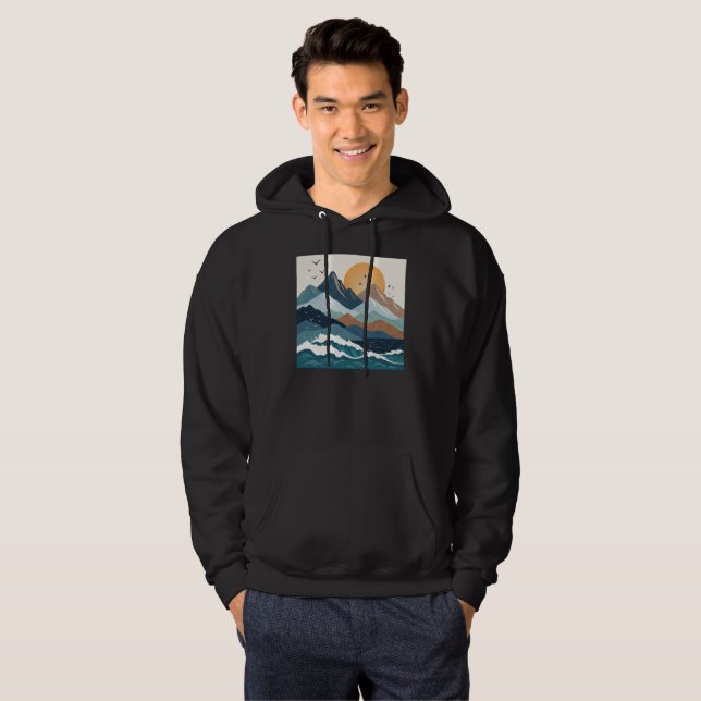 Sudadera Ocean Vibe (Anverso completo)