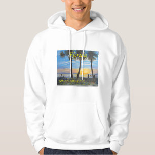 SUDADERA OCÉANO DE ÁRBOL DE LA FLA PALM DE LA PRIMAVERA DE