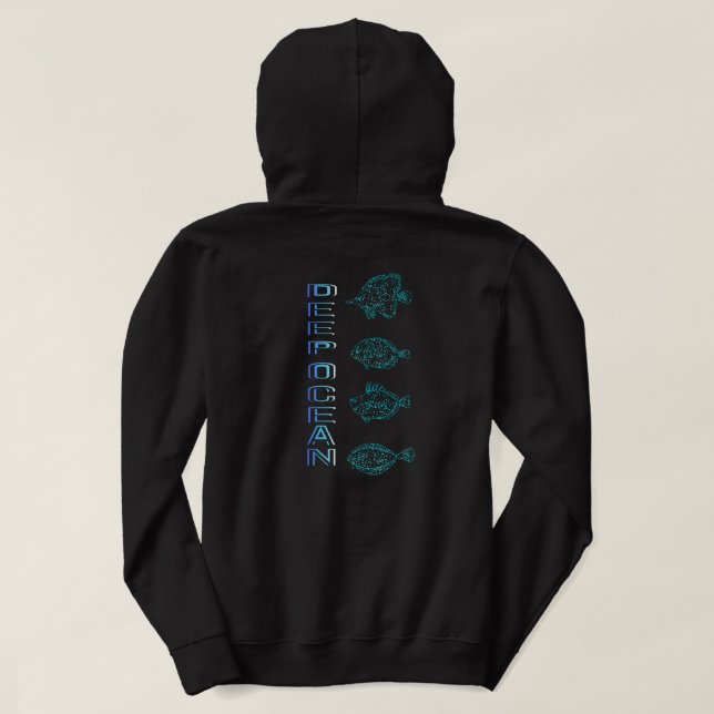 Sudadera Océano profundo (Reverso del diseño)