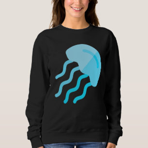 Sudadera Océano Submarino Mar Jellyfish Pescado 6