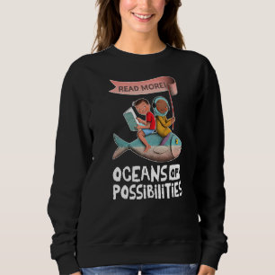 Sudadera Océanos De Posibilidades De Pescado Animal Mar Rea