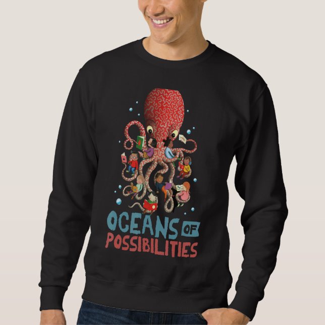 Sudadera Océanos De Posibilidades Lectura De Verano 2022 Oc (Anverso)