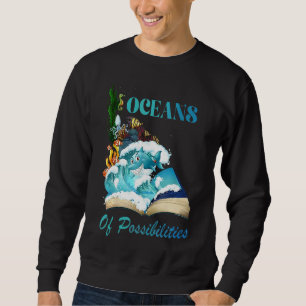 Sudadera Océanos De Posibilidades Leer Verano 2022 Mar Y