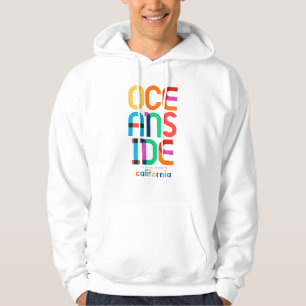 Sudadera Oceanside California Mid Century, Pop Art,