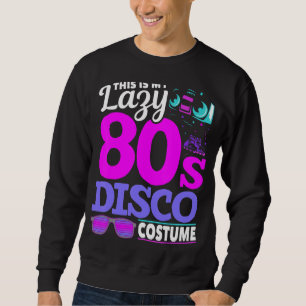 Sudadera Ochenta disco Music 1980 Costume Fiesta Retro 80