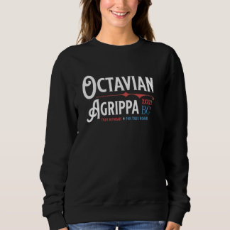 Sudadera Octaviana Agrippa 32 BC Campaña Antigua Roma Funny