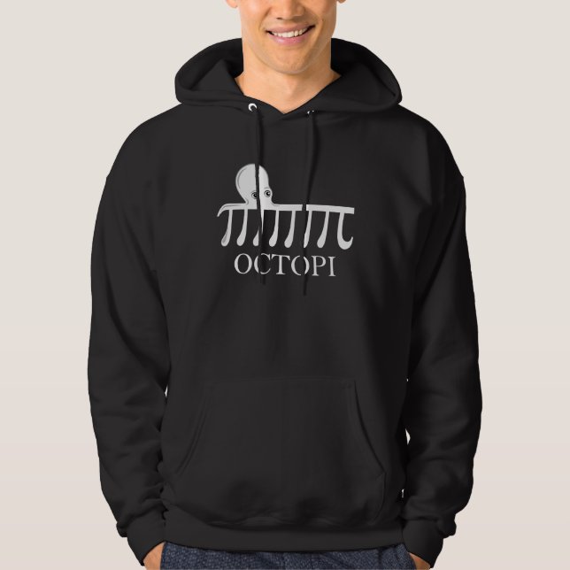 Sudadera Octopi - Graciosa Matemática del pulpo Pi (Anverso)