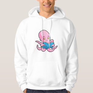 Sudadera Octopus al leer un libro