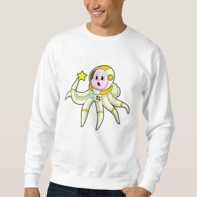 Sudadera Octopus como buceador con estrella (Anverso)