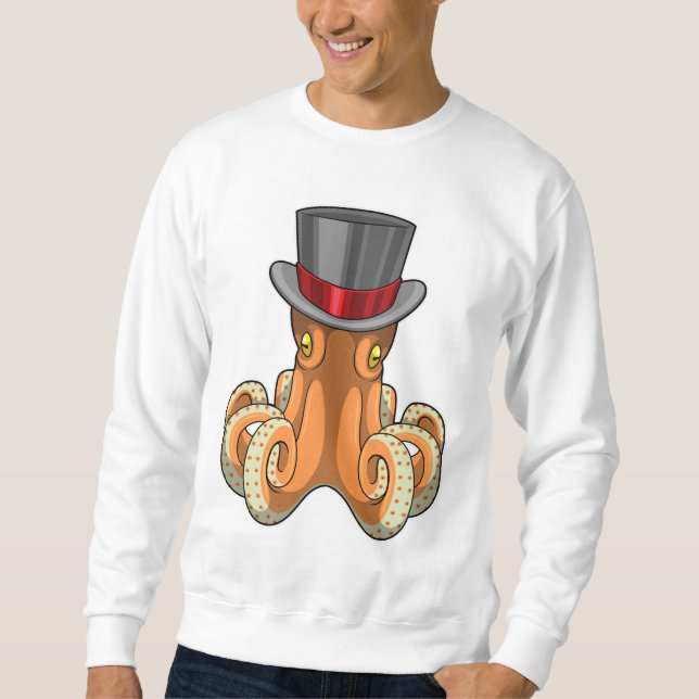 Sudadera Octopus como Caballero con sombrero superior (Anverso)