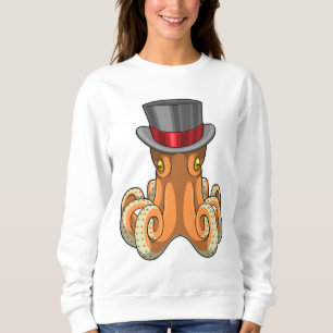 Sudadera Octopus como Caballero con sombrero superior