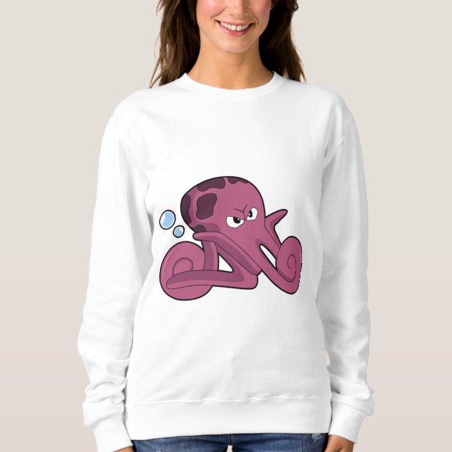 Sudadera Octopus como motocicleta (Anverso)