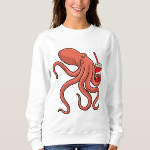 Sudadera Octopus con bebida