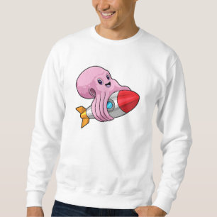 Sudadera Octopus con cohete