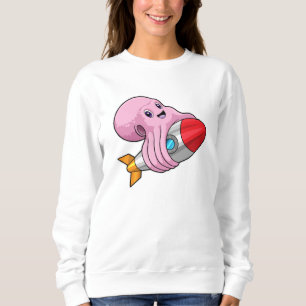 Sudadera Octopus con cohete