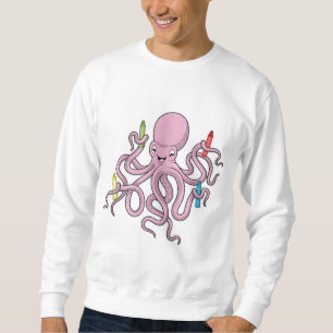 Sudadera Octopus con Crayon