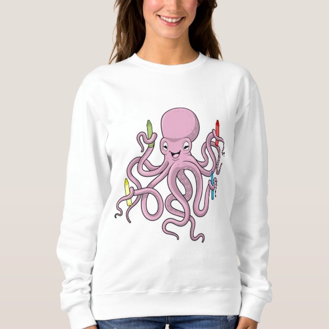 Sudadera Octopus con Crayon (Anverso)