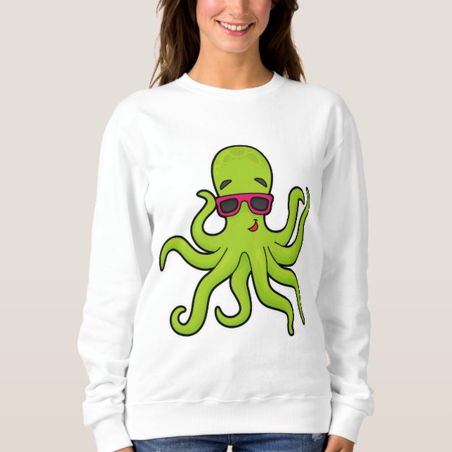 Sudadera Octopus con gafas de sol (Anverso)