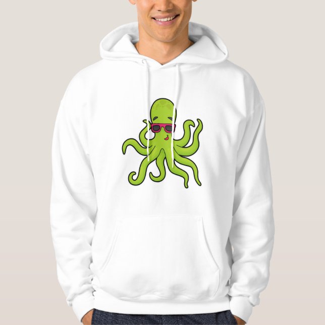 Sudadera Octopus con gafas de sol (Anverso)