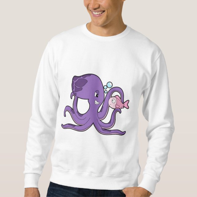 Sudadera Octopus con pescado.PNG (Anverso)