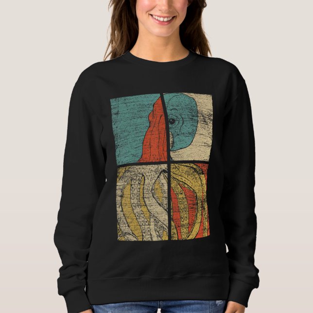 Sudadera Octopus de calamar pop (Anverso)