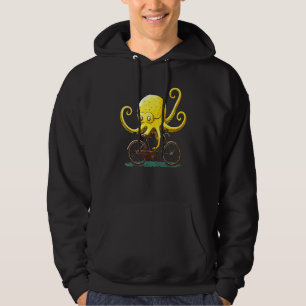 Sudadera Octopus en un gráfico para ciclistas