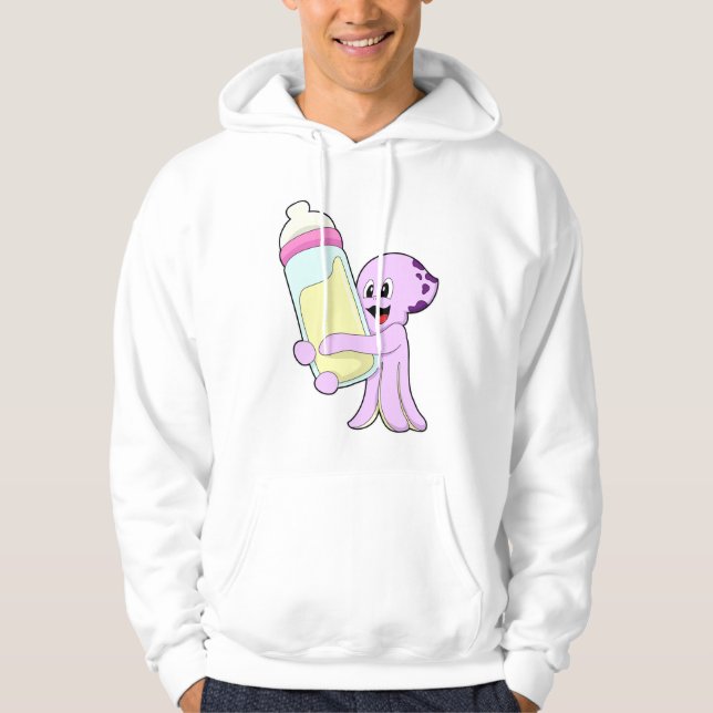 Sudadera Octopus with Baby bottle Milk (Anverso)