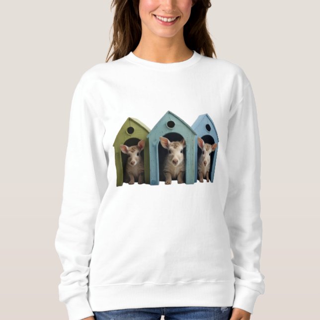 Sudadera Ocultar y buscar animales (Anverso)