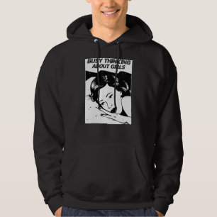 Sudadera Ocupado Pensando En Las Chicas Del Orgullo Lesbian