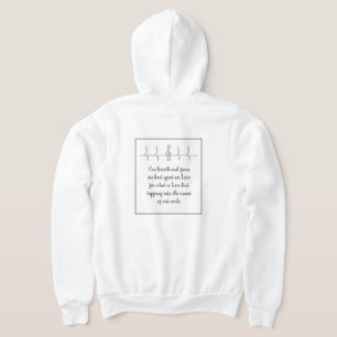 Sudadera Oda a amar a Hoodie por la poeta Adiela Akoo