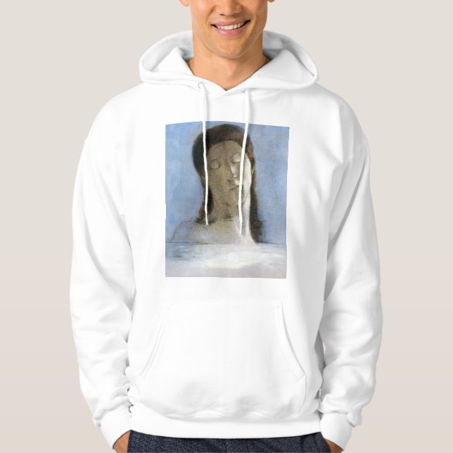 Sudadera Odilon Redon, ojos cerrados 1890  (Anverso)