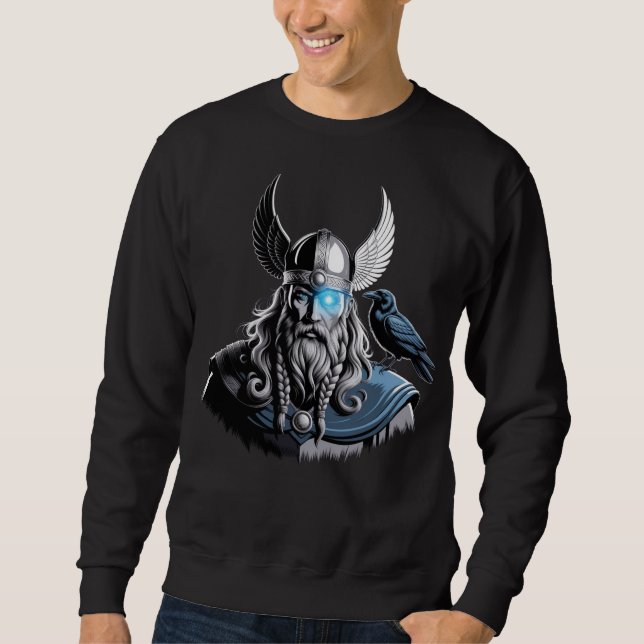 Sudadera Odin los vikingos Dios no mito (Anverso)