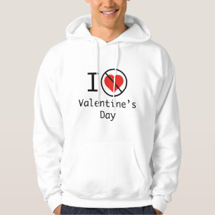 Sudadera Odio a El día de San Valentín