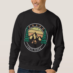 Sudadera Odio a la gente pero amo al exterior