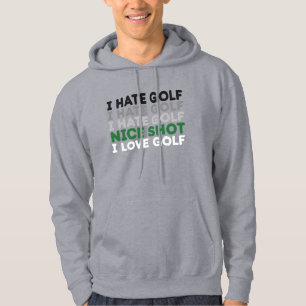 Sudadera Odio Golf Buen Tiro Amo Golf Amante del Golf 