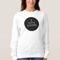Odio la camiseta de la escuela