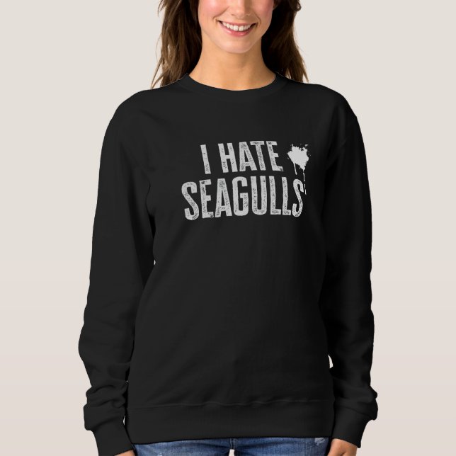 Sudadera Odio las gaviotas (Anverso)