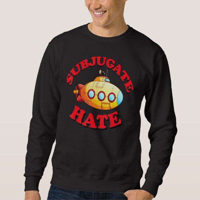 Sudadera Odio subyugado (Anverso)