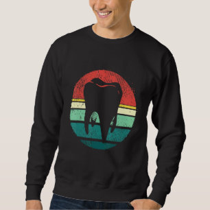 Sudadera Odontología Vintage Asistente Dental Higiene Oral 