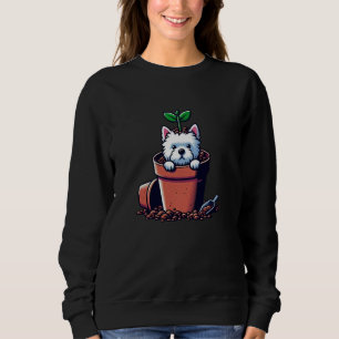 Sudadera Oeste de Highland White Terrier Planter Gardening 