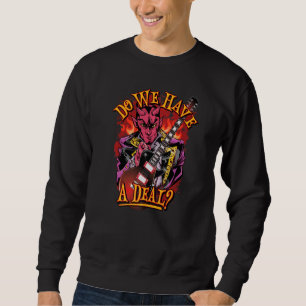 Sudadera Oferta de guitarra en el cruce de caminos Fan de
