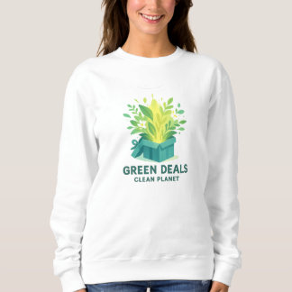 Sudadera Ofertas Verdes, Planeta Limpio – Green Monday Eco