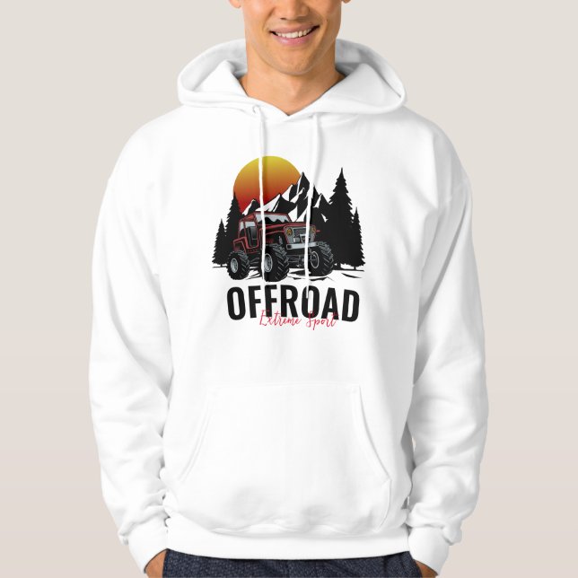 Sudadera off road extreeme sport hoddie (Anverso)