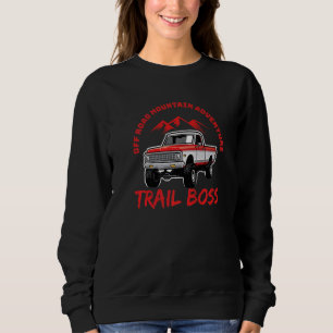 Sudadera Off Road Mountain Adventure Four Wheels 4x4 Truc
