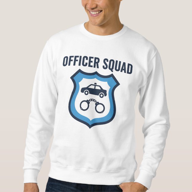Sudadera Officer Squad – Police Life Together (Anverso)
