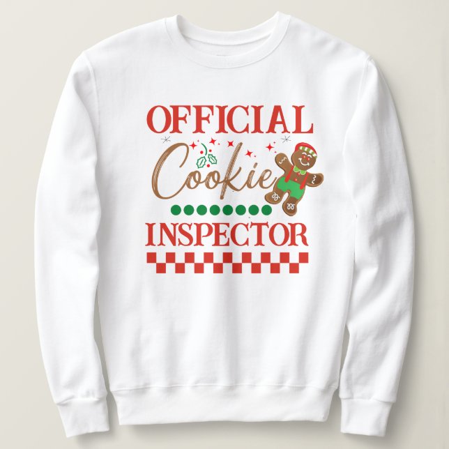 Sudadera Official Cookie Inspector Sweatshirt - Funny Chris (Anverso del diseño)