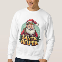 Sudadera Official Santa Helper Sweatshirt Funny Christmas