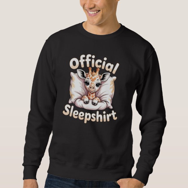 Sudadera  Official Sleepshirt Giraffe (Anverso)